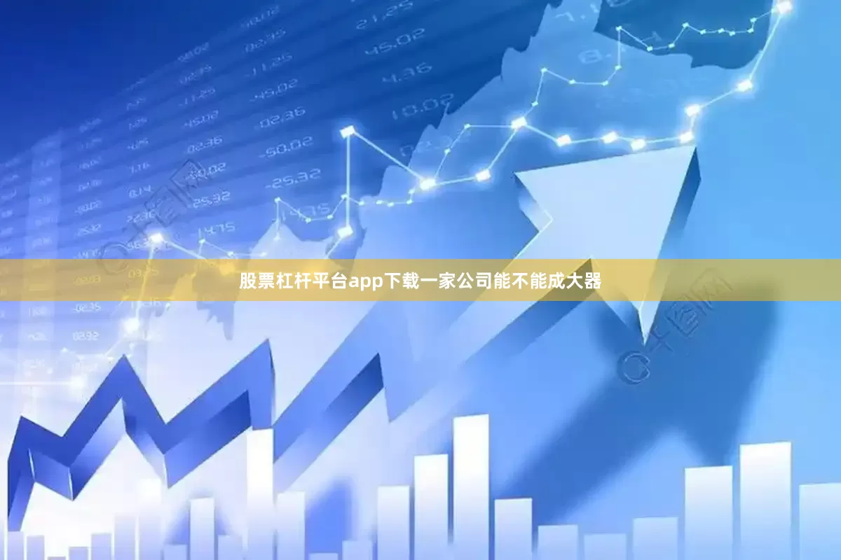 股票杠杆平台app下载一家公司能不能成大器